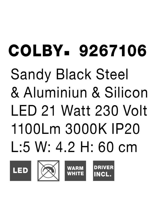Светильник Nova Luce Colby (9267106) - фото 9