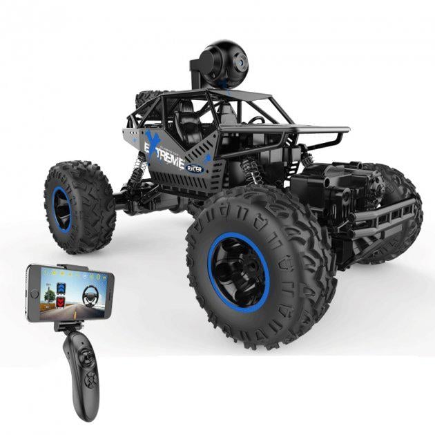 Радіокерована машина RC Cars Extreme з камерою Чорний (194052) - фото 2 Радіокерована машина RC Cars Extreme з камерою Чорний (194052) - фото 2