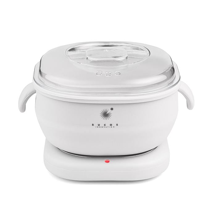 Воскоплав BUCOS SL-400 SILICONE EDITION для воска в гранулах/таблетках 100W 400 мл White (SL-400W)