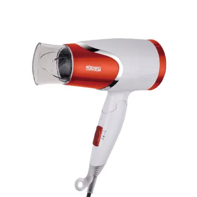Фен для волос складной 1200 Вт DSP 30077 Красный (32407178)