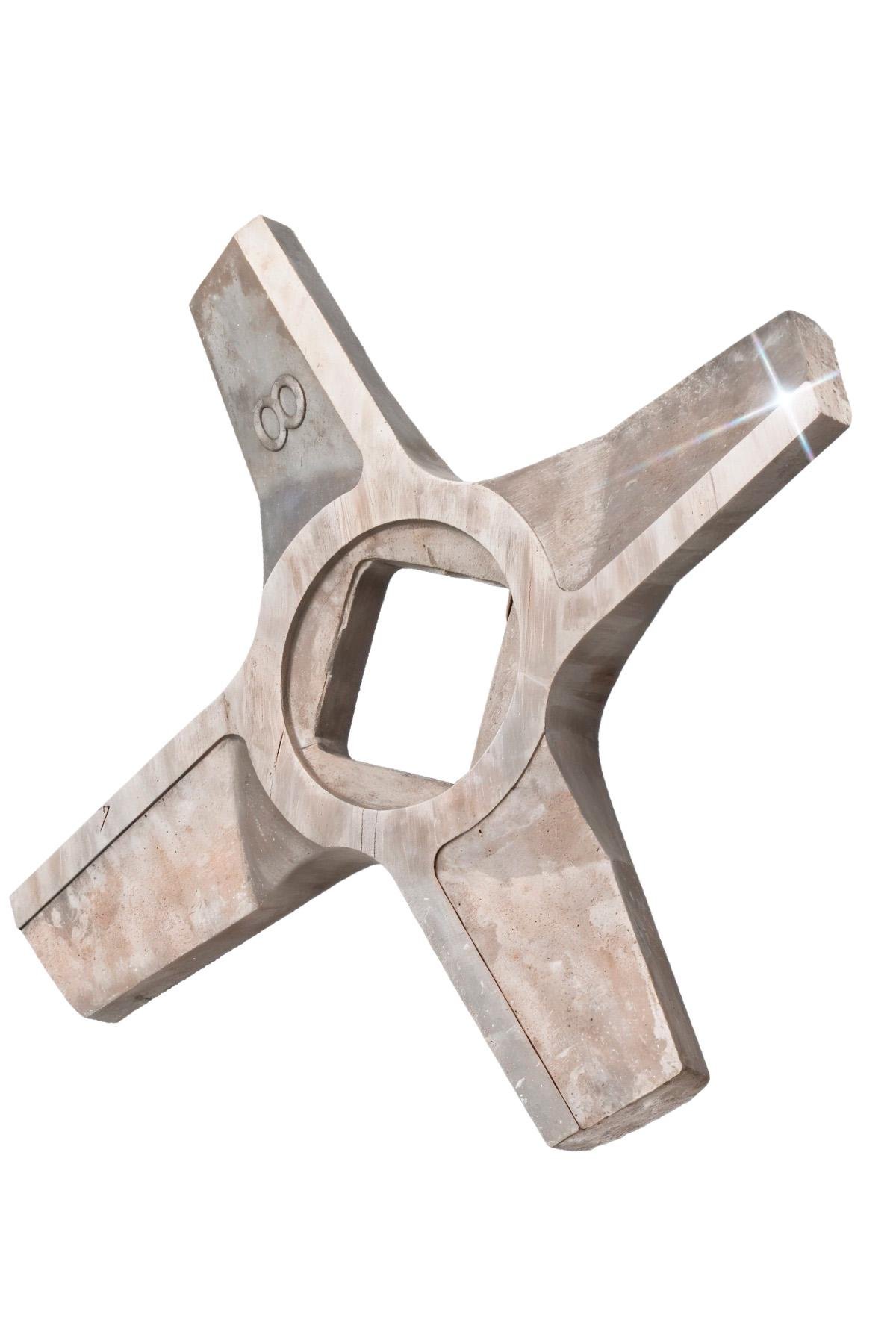 Нож для электрической мясорубки BRS из нержавеющей стали односторонний (551379597)