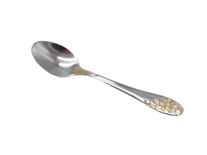 Ложка кофейная Золотая ветка нержавеющая сталь 11 см 6 шт. (17582)