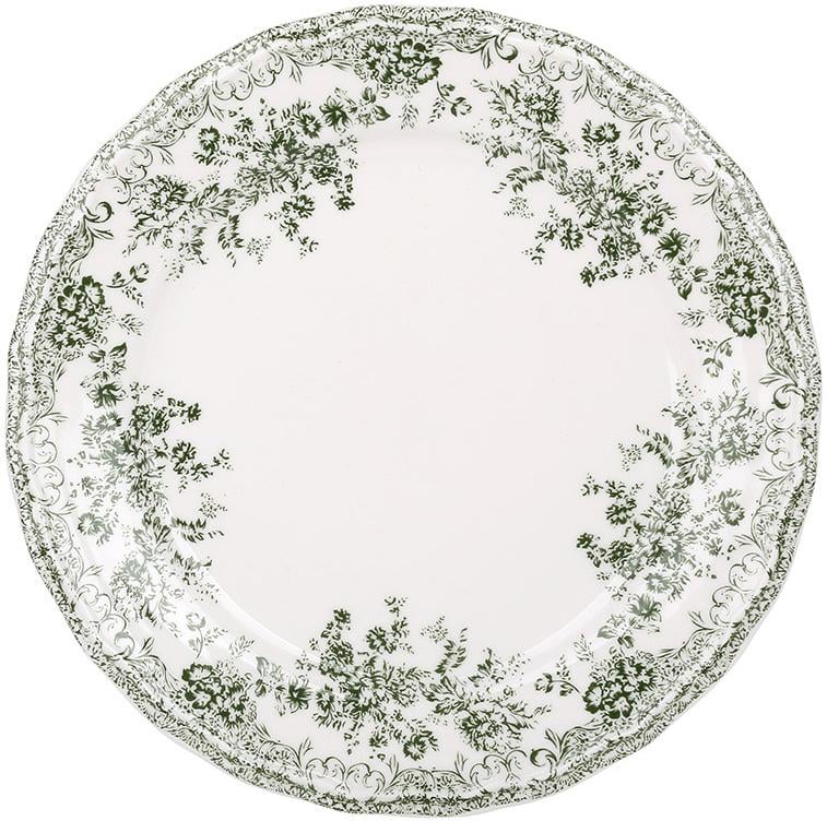 Тарелки обеденные фарфоровые Vintage Rose Ø22 см 6 шт.