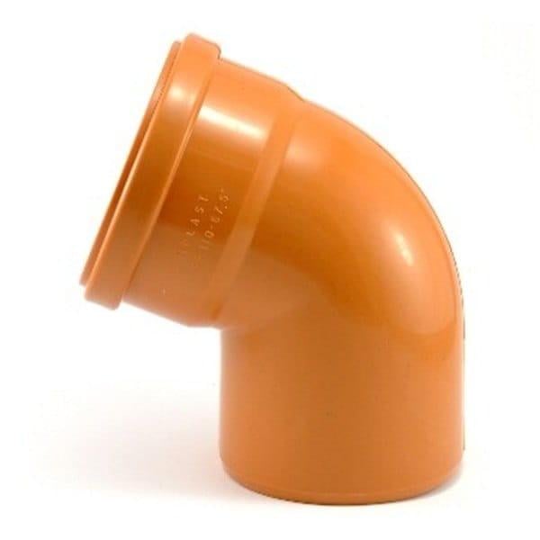 Колено наружной канализации Magnaplast KGB 110 мм 67° (20130) Колено наружной канализации Magnaplast KGB 110 мм 67° (20130)