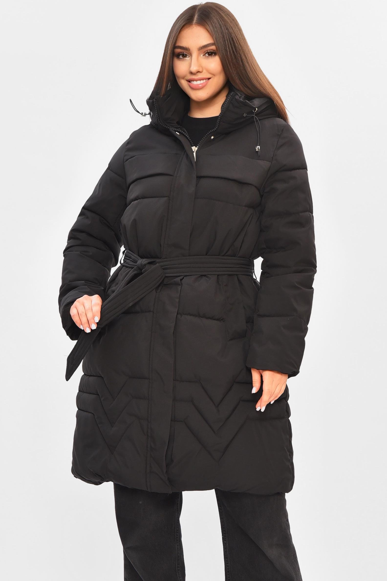 Куртка женский зимняя 6XL Черный (205469)