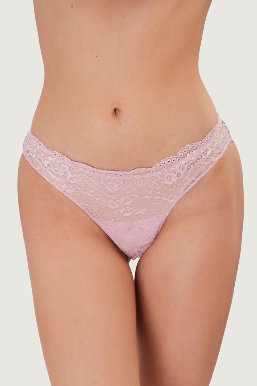 Трусики бразилиана Emy р. 5/XL Сиреневый (78265)