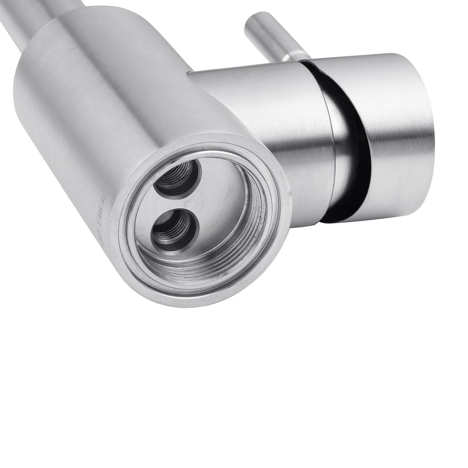 Змішувач для раковини Kroner Edelstahl Klassisch ESG011 CV022999 (38126) - фото 2 Змішувач для раковини Kroner Edelstahl Klassisch ESG011 CV022999 (38126) - фото 2