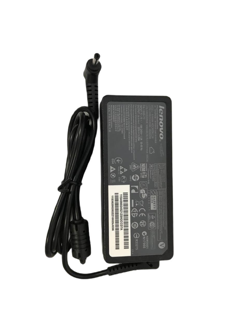 Блок питания для ноутбука Lenovo 20V 3,25A 65W 4x1,7 мм (000022269) Блок питания для ноутбука Lenovo 20V 3,25A 65W 4x1,7 мм (000022269)