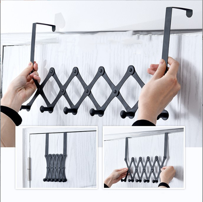 Вешачок для дверей и радиаторов на 6 крючков Черный - фото 6 Вешачок для дверей и радиаторов на 6 крючков Черный - фото 6