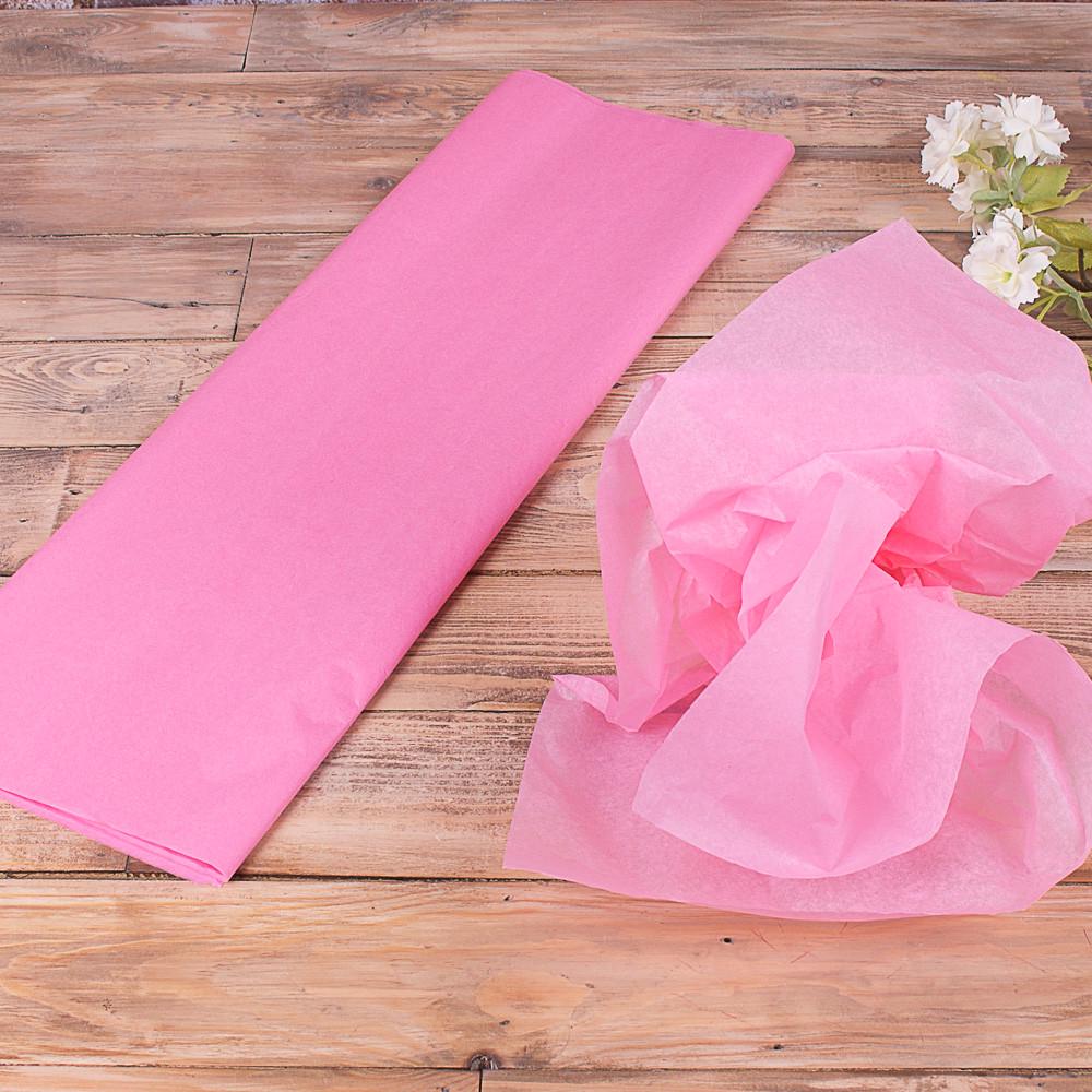 Тишью Испанская премиум 60х70 см Розовый (330-13)