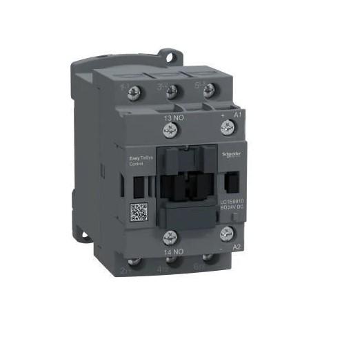 Контактор Schneider Electric Easy TeSys Contro 3P/400 В 9A НВ Uк=24 В (LC1E0910BD) Контактор Schneider Electric Easy TeSys Contro 3P/400 В 9A НВ Uк=24 В (LC1E0910BD)