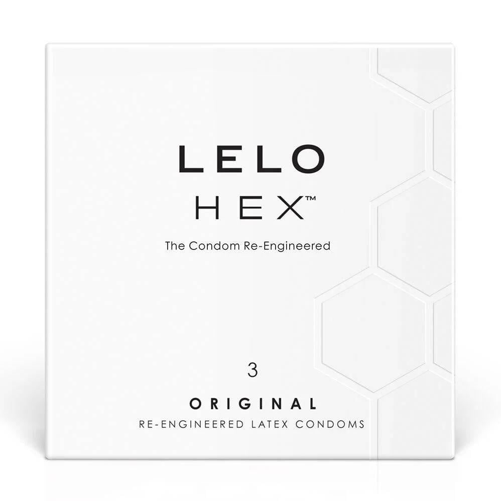 Презервативы Lelo HEX Condoms 3 Pack тонкие и суперпрочные