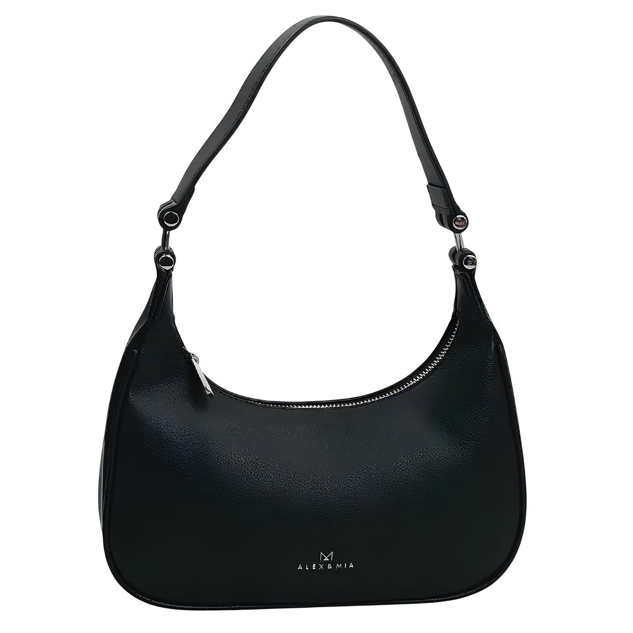 Жіноча сумка Alex&Mia з одним відділенням на блискавці Чорний (CD-9128) - фото 3 Жіноча сумка Alex&Mia з одним відділенням на блискавці Чорний (CD-9128) - фото 3