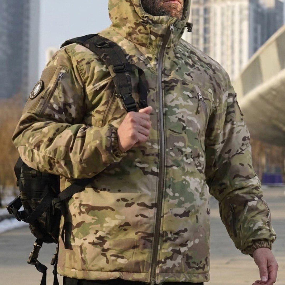 Куртка тактична Softshell Han Wild DRAGON ARMOR 3.0 осінь/зима L Multicam