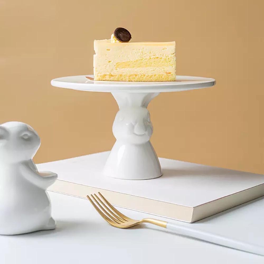 Керамічна підставка Lefard Білий кролик 25 см Білий (8910-005) - фото 4 Керамічна підставка Lefard Білий кролик 25 см Білий (8910-005) - фото 4