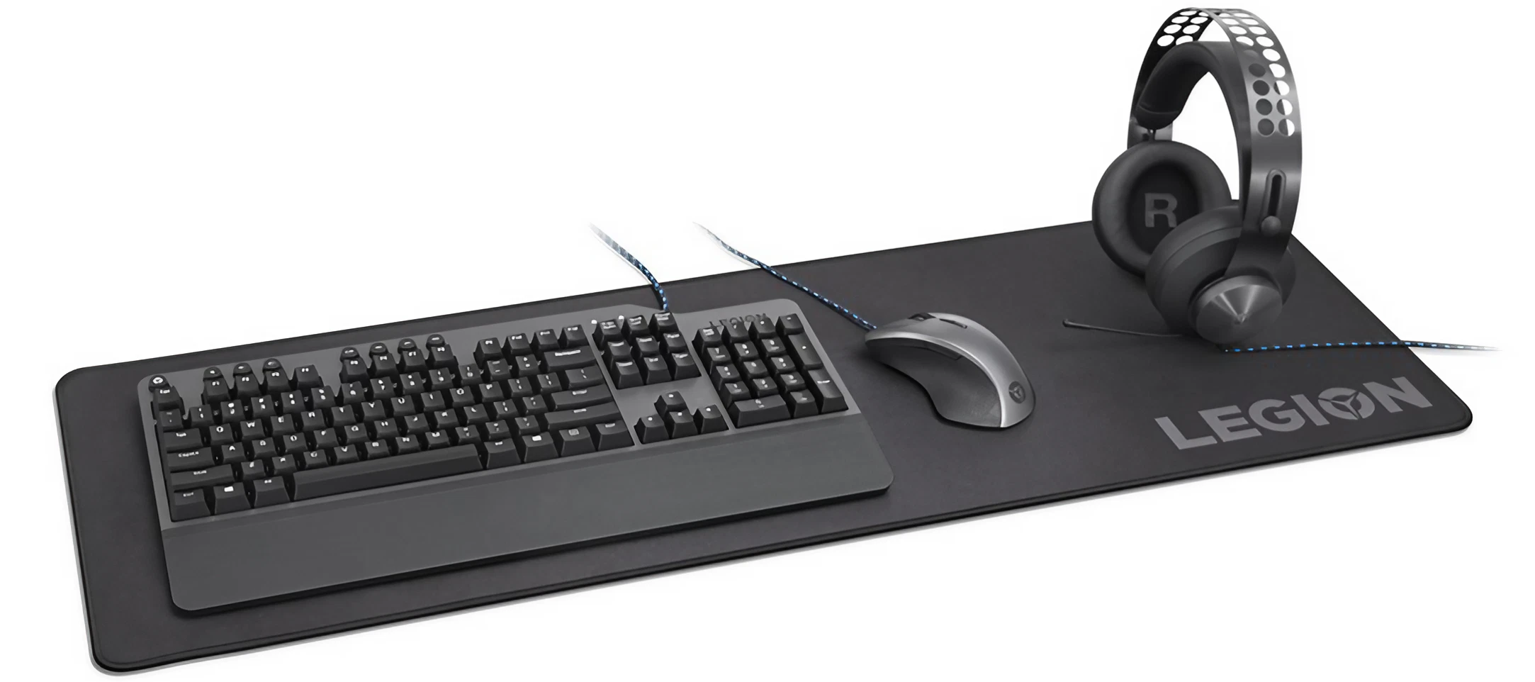 Килимок для миші Lenovo GXH0W29068 Legion Gaming XL Cloth 900х300 мм Чорний (562962) - фото 3