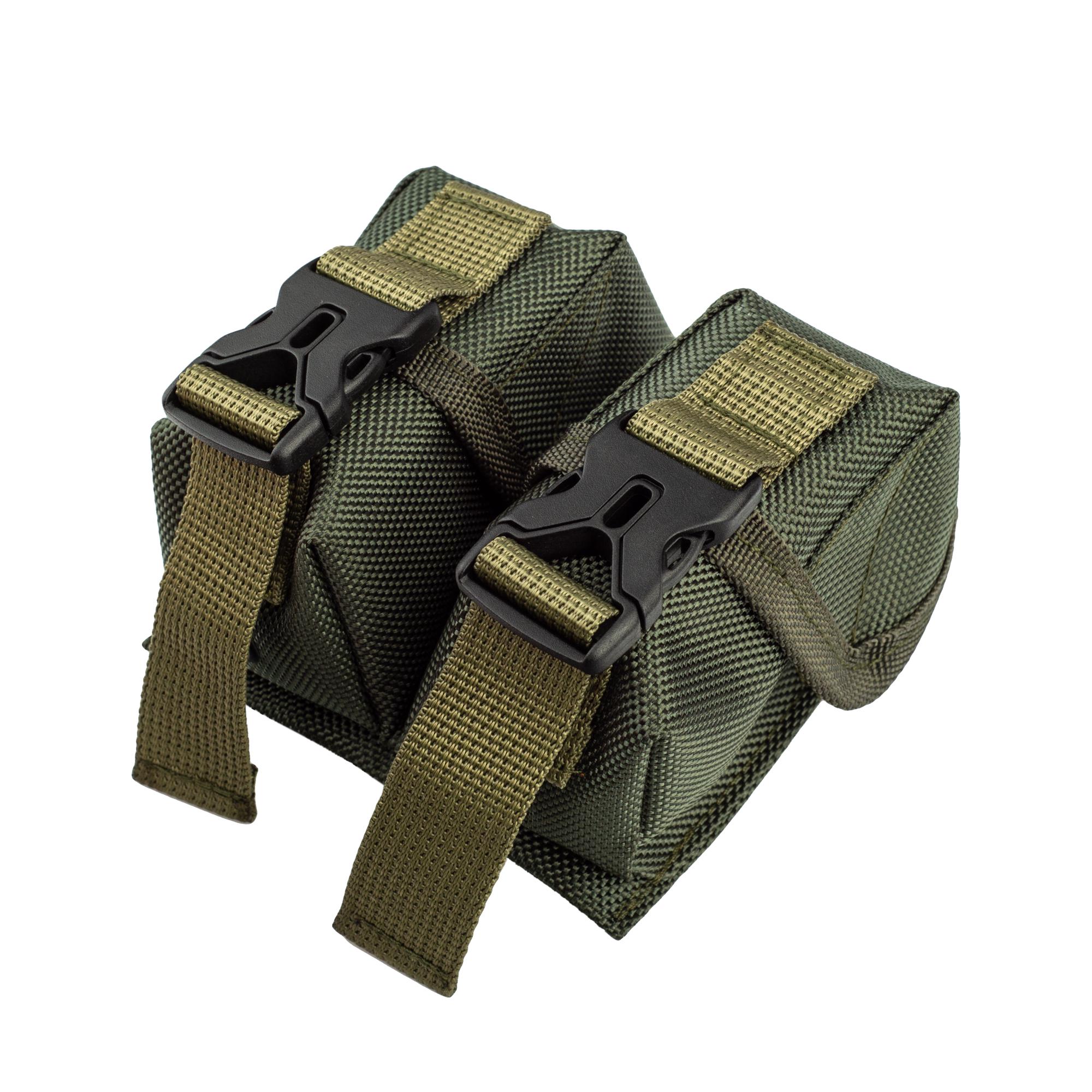 Подсумок под 2 гранаты Олива (048)