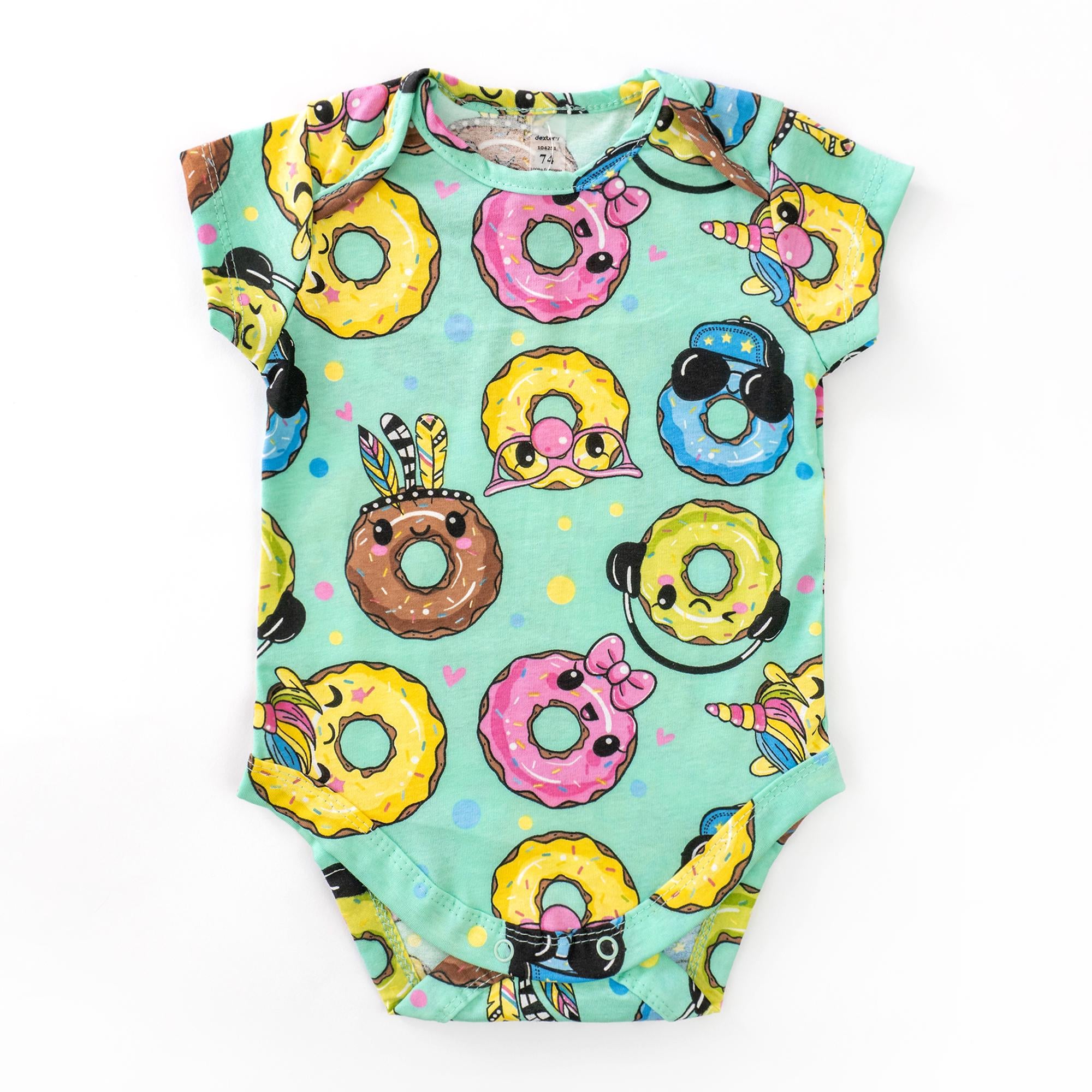 Боди-лодочка для девочки Dexter's Crazy Donuts 104251 с коротким рукавом 74 см (707061352) Боди-лодочка для девочки Dexter's Crazy Donuts 104251 с коротким рукавом 74 см (707061352)