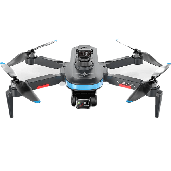 Квадрокоптер Kfplan KF108 MAX 4K і HD камери БК GPS Black (d198)