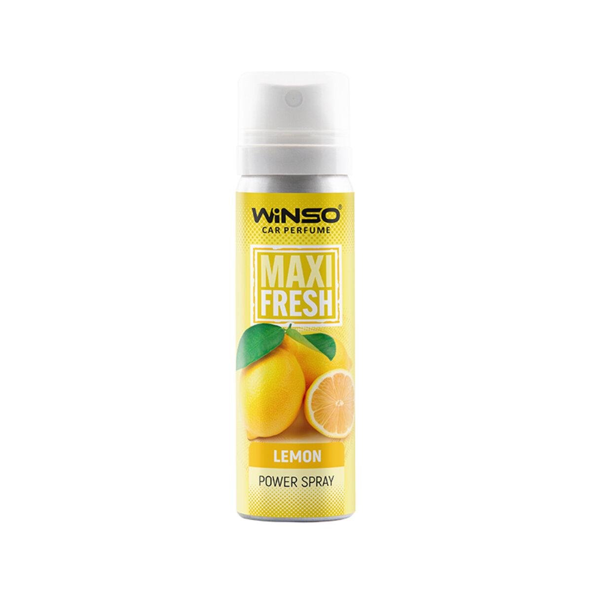 Ароматизатор повітря Winso Maxi Fresh Lemon 75 мл  (7137)
