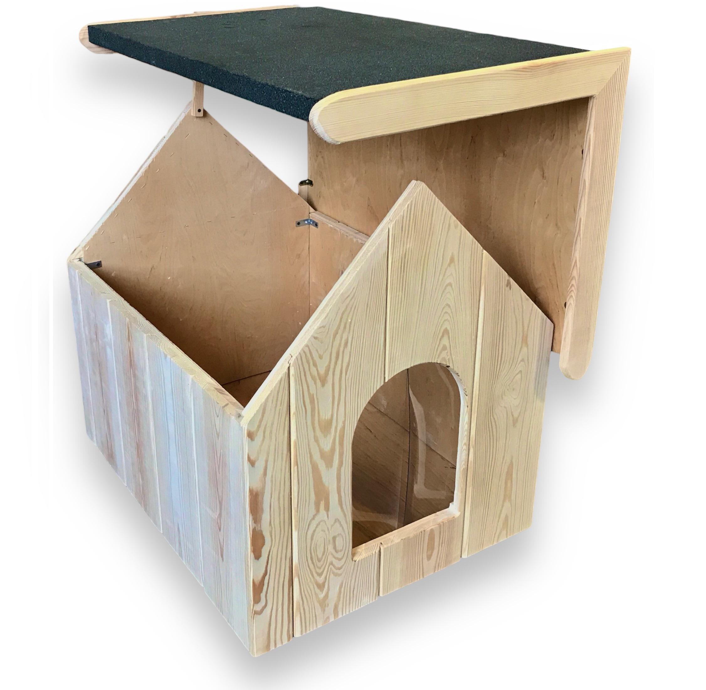 Будка для собаки Боніта комфорт утеплена 45х65х65 см (25214981)