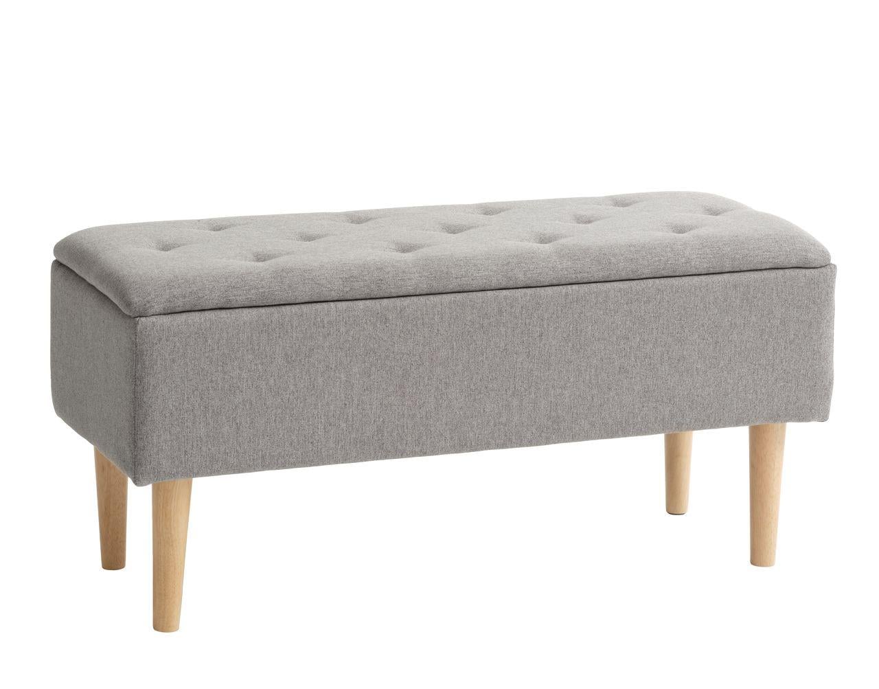 Пуф с нишей 120х55 см Серый (myme56_107010)