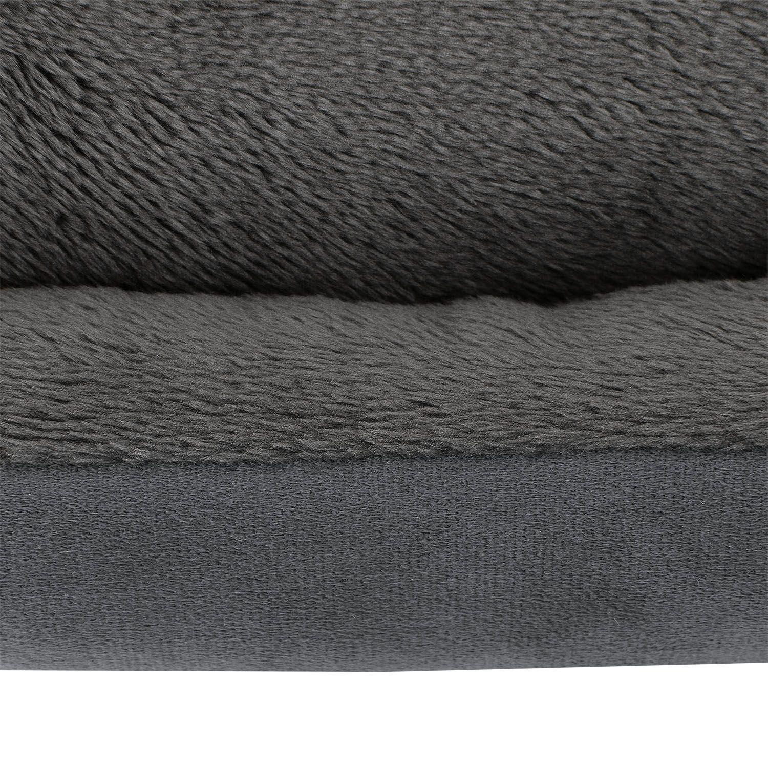 Лежак для собаки Eila L 75х60х15 см Серый 9836082) - фото 9