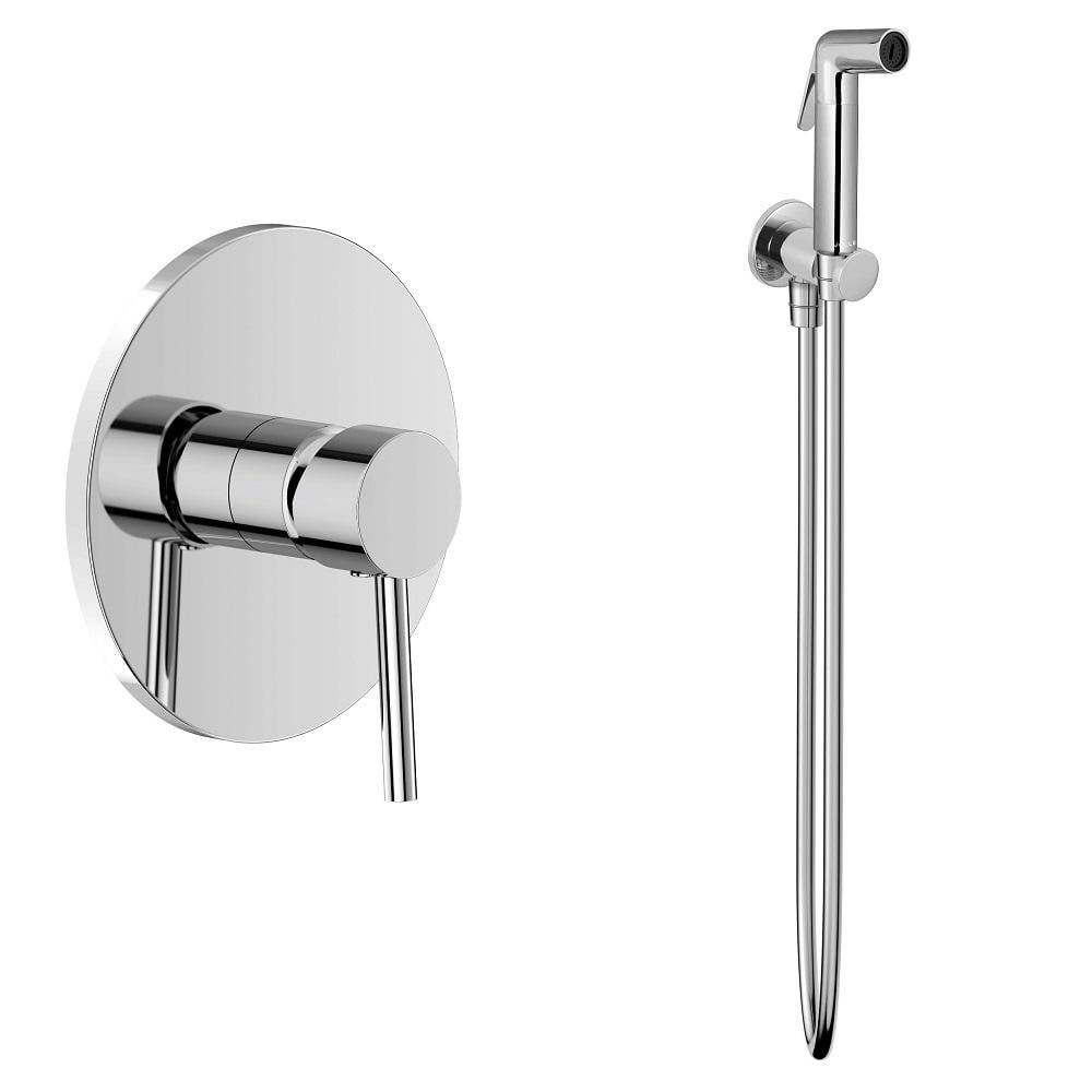 Смеситель для гигиенического душа VOLLE CRUZE скрыт SET20240408 Хром (227312)