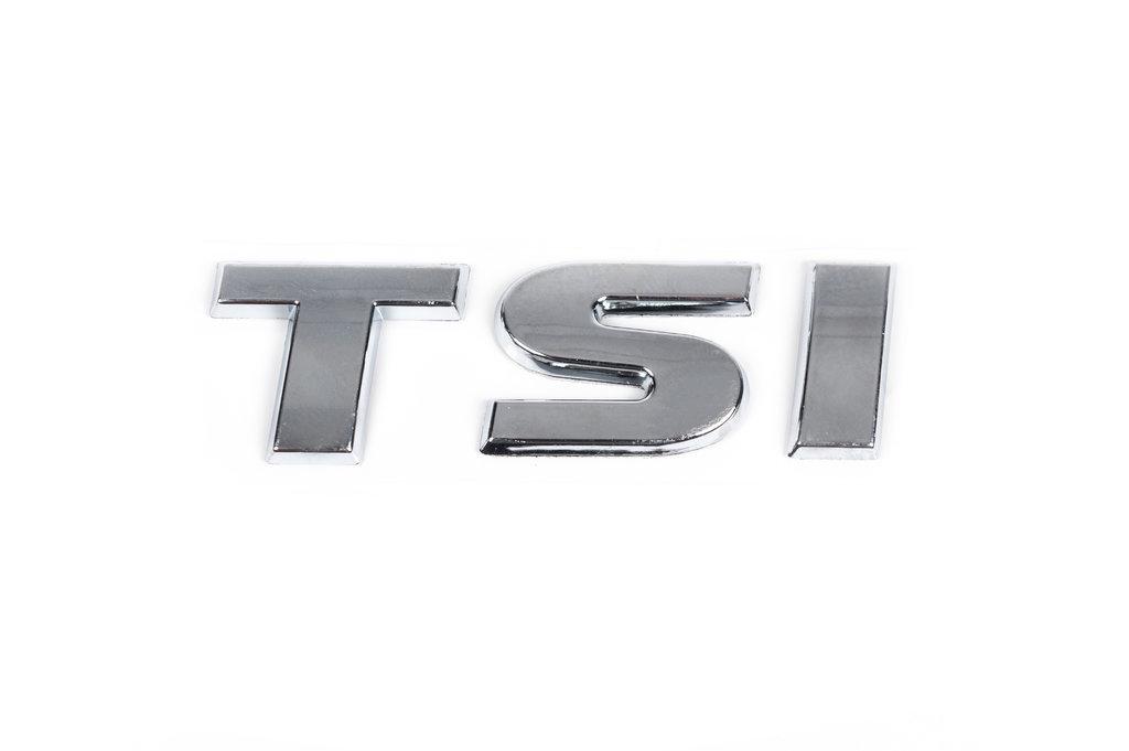 Надпись TSI Все хром Davs Auto для Volkswagen Tiguan 2007-2016 гг. abs-пластик Хром