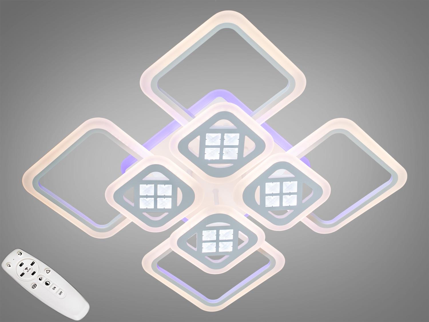 Потолочная светодиодная люстра с диммером 200W (2101)