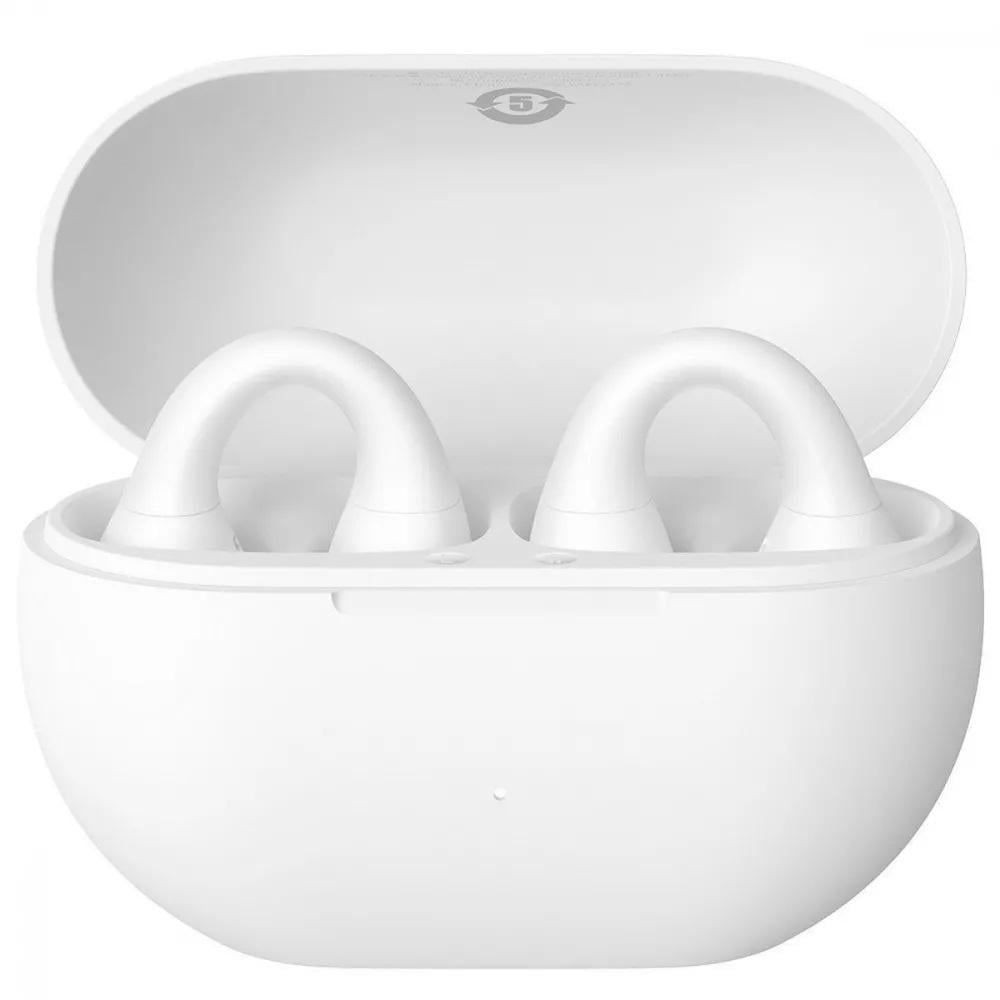 Наушники BASEUS Bass 15 Clip Open-Ear TWS Bluetooth 5.4 до 30 часов Белый (627273)