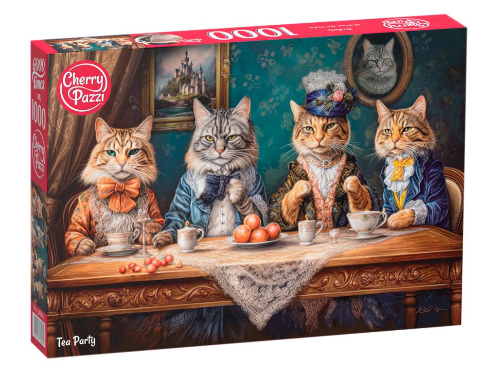 Пазли CherryPazzi 1000 Чайна вечірка 30660 50x70 см (MTT-187613)