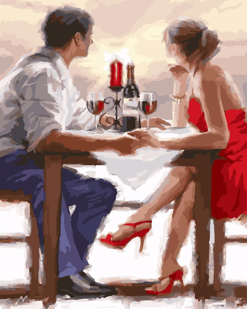 Картина по номерам Brushme Свидание 40x50 см (GX8000)