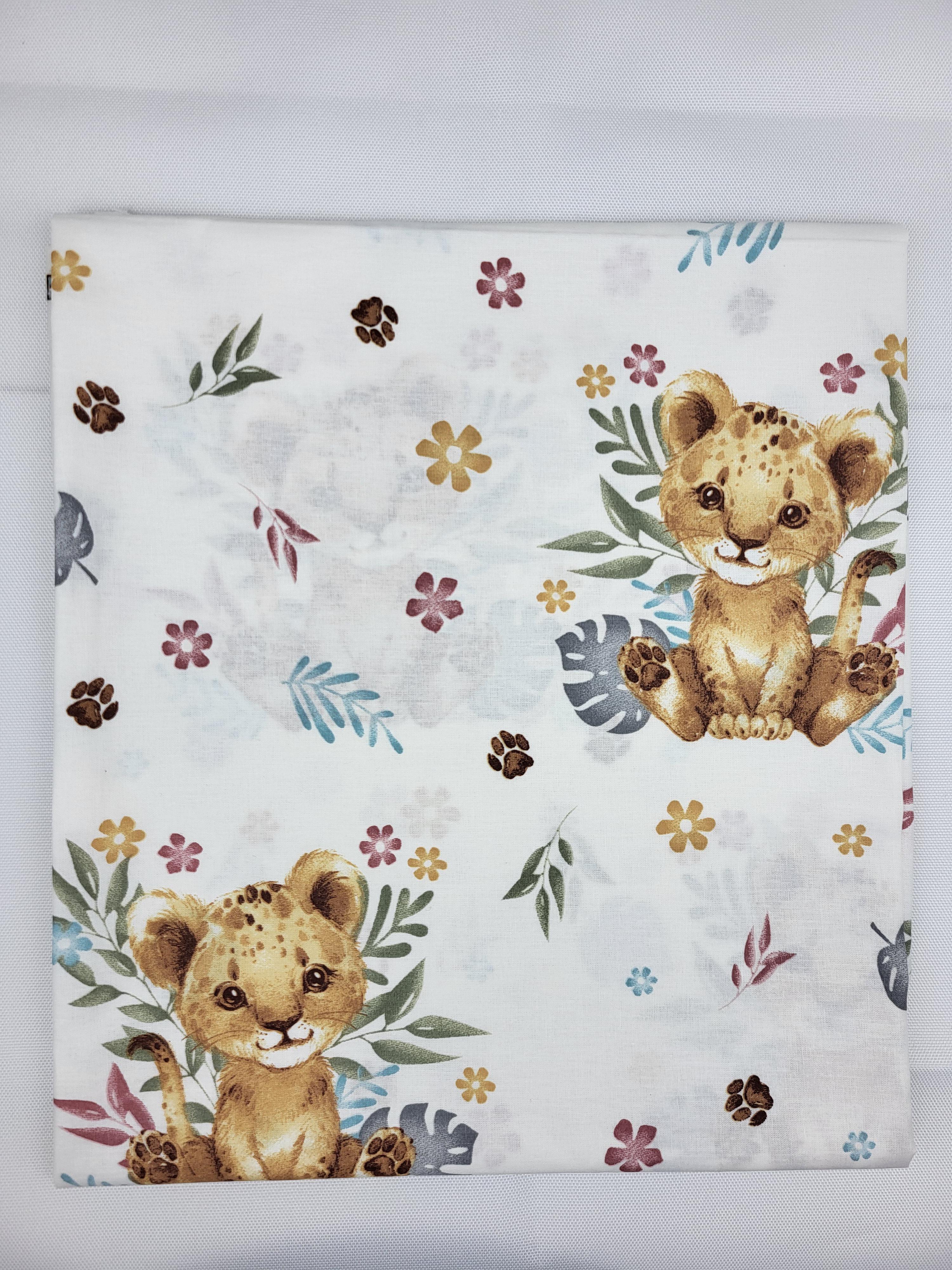 Пелюшки дитячі з левеням 85х55 см (1488)