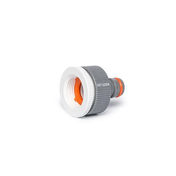Адаптер на кран Bradas Line редукционный с внутренней резьбой 1"-3/4" White (21234)