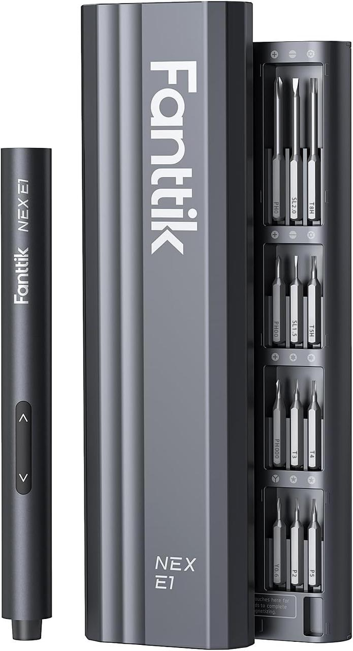 Викрутка Fanttik NEX E1 з магнітними бітами 12в1 для ремонту телефону/камери/ноутбука/годинника (000950)