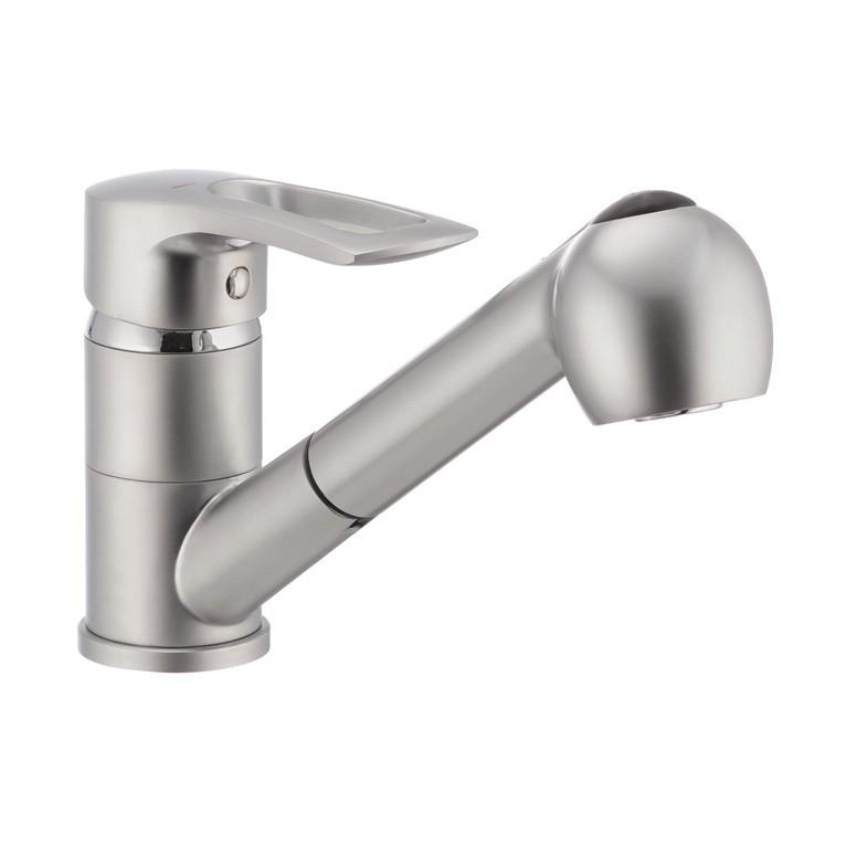 Смеситель для кухни Haiba HANSBERG 014 матовый с выдвижной лейкой (HB0207) Смеситель для кухни Haiba HANSBERG 014 матовый с выдвижной лейкой (HB0207)