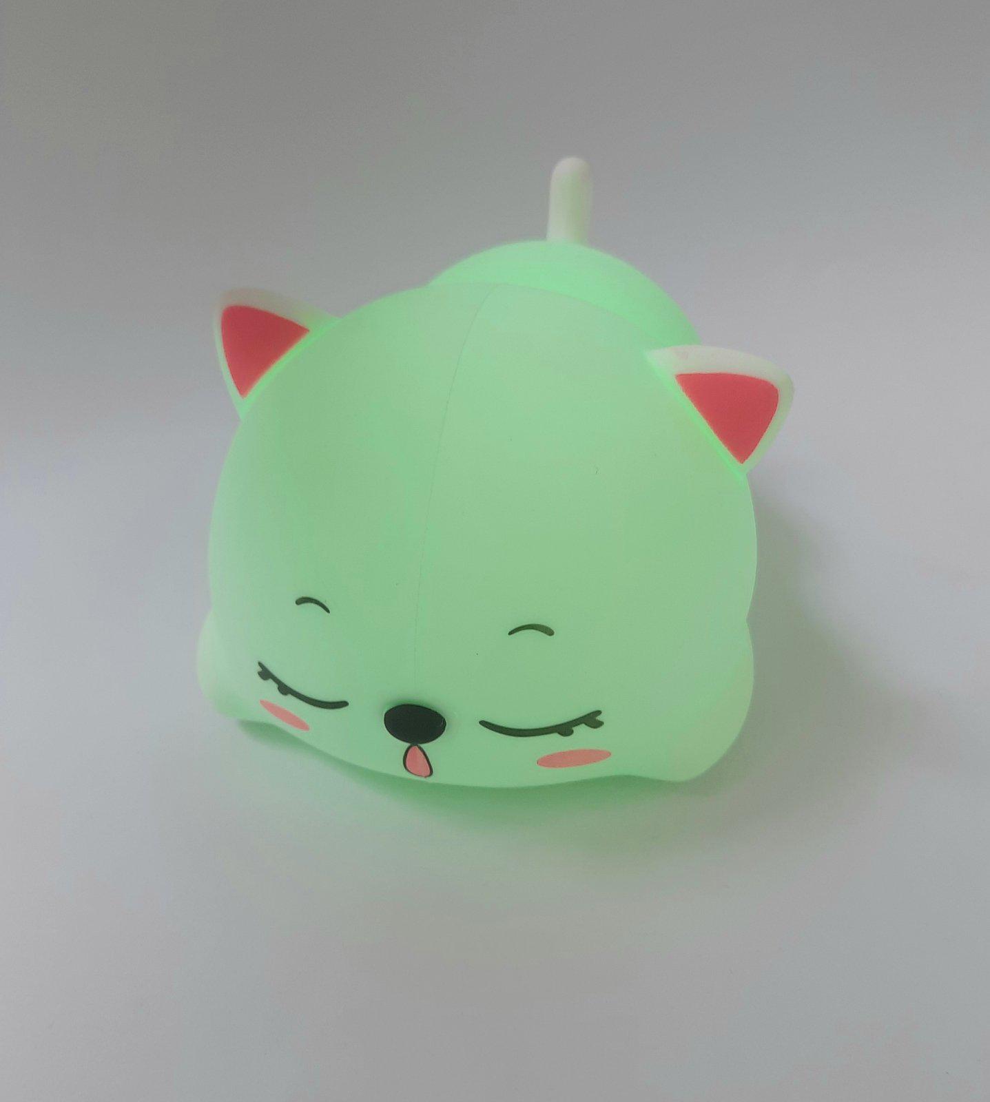 Нічник силіконовий на батарейках ААА кошеня що спить (XR-2221) - фото 6 Нічник силіконовий на батарейках ААА кошеня що спить (XR-2221) - фото 6