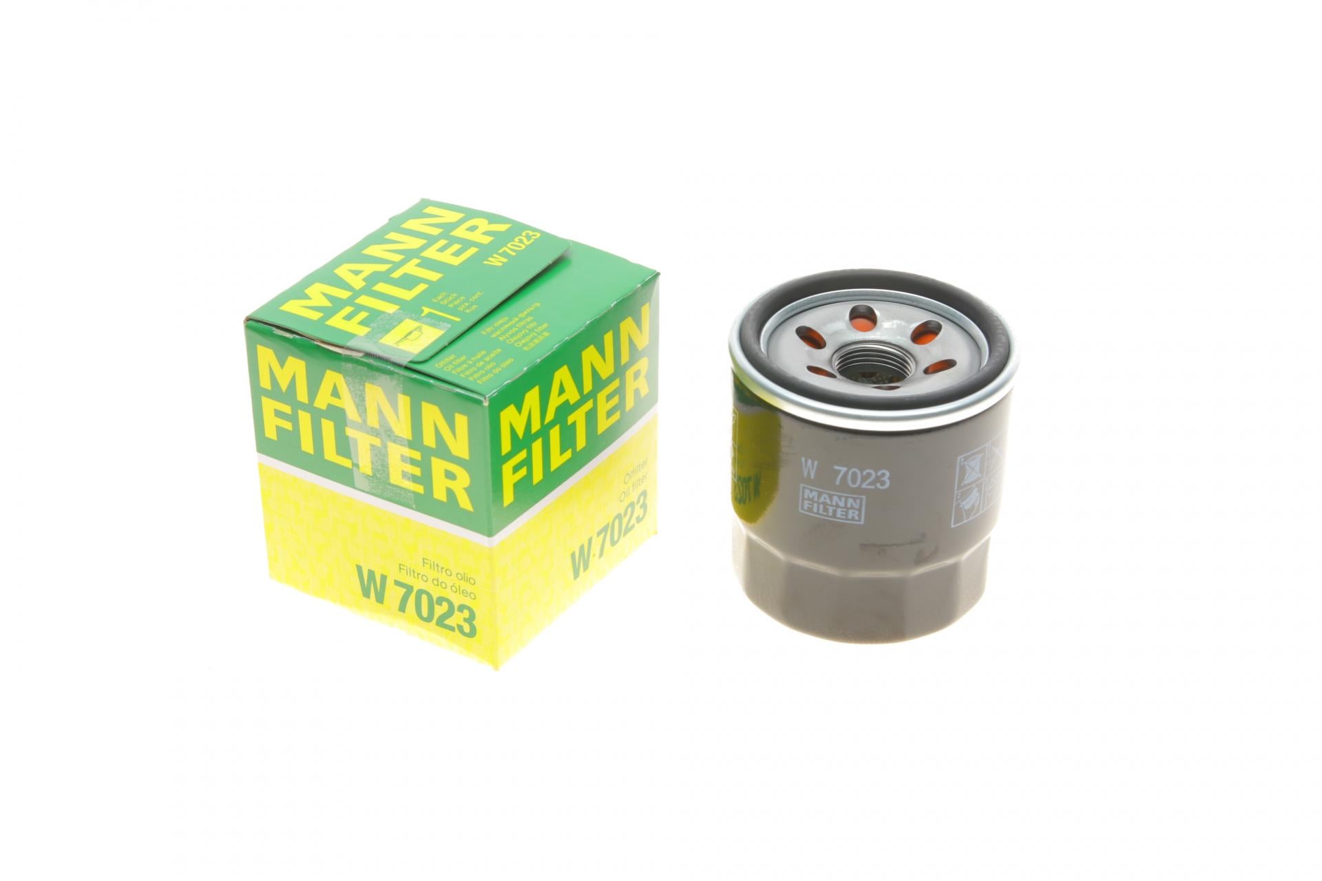 Фільтр масляний Mann-Filter для Hyundai Accent/Getz/i10/i20/i30 1,0/1,4 11- (W 7023)