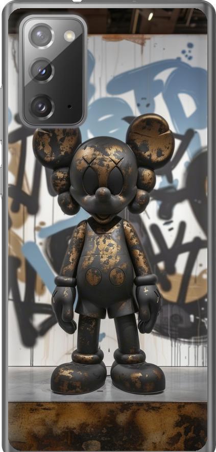 Чехол на Samsung Galaxy Note 20 Bronze kaws v2 (6098t-2036-42517)