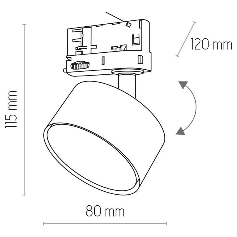 Трековий світильник TK Lighting 6061 TRACER - фото 2