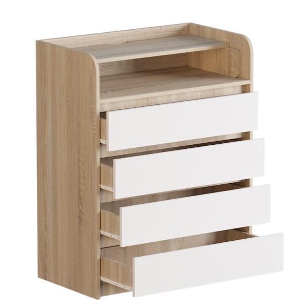 Спальна дитяча Еверест Соната-12 комплект Дуб сонома/Білий (EVR-20578) - фото 7