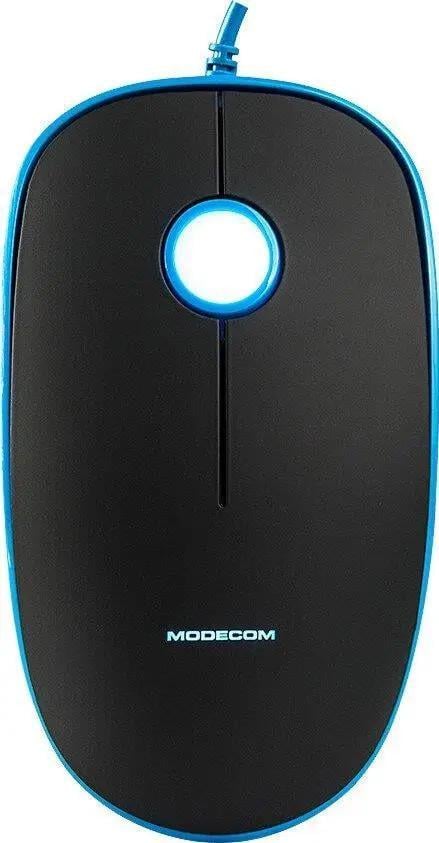 Компьютерная мышка Modecom MC-M111 3 кнопки 1600 dpi Черно-синий (36260971)