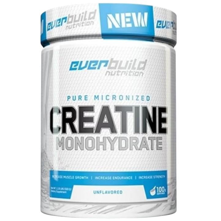 Креатин моногидрат EverBuild Nutrition Creatine Monohydrate Без вкуса 500 г