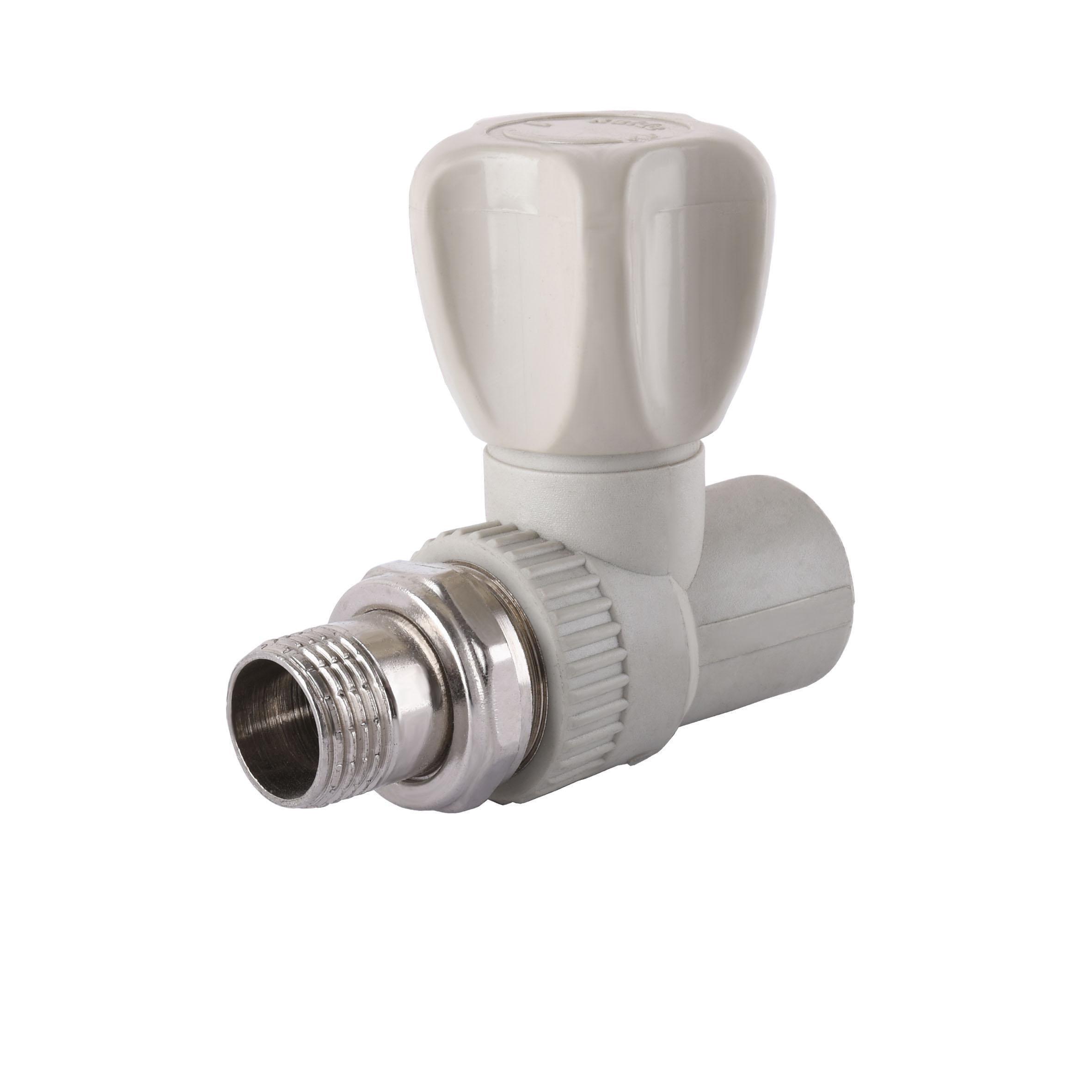 Кран радиаторный прямой KALDE PPR d 20 мм x 1/2" (000016044)