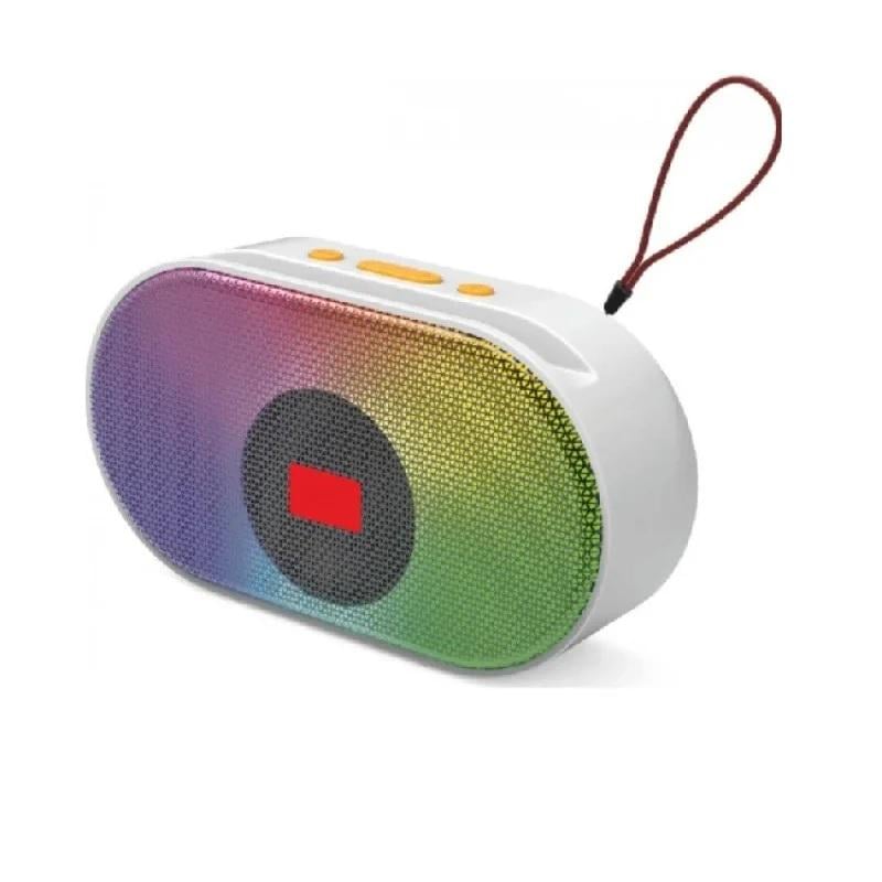 Колонка Bluetooth SPS L-003BT с RGB-светом поддержка флешек через USB и TF карты