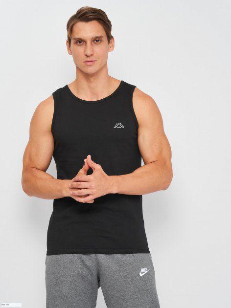 Майка мужская Kappa Canotta Spalla Larga K1325 L Черный/Nero