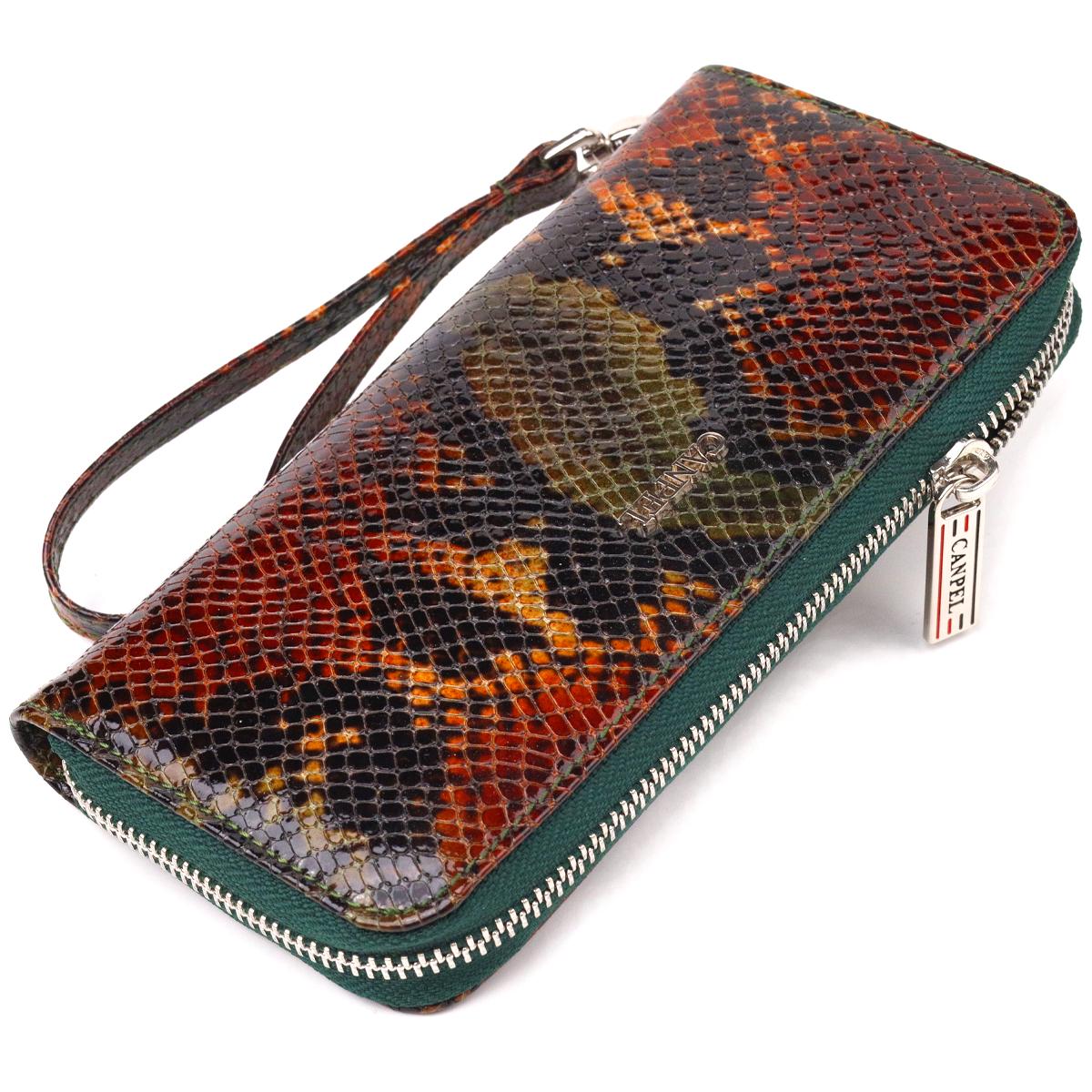 Кошелек женский CANPELLINI Wallet 21618 кожа Разноцветный