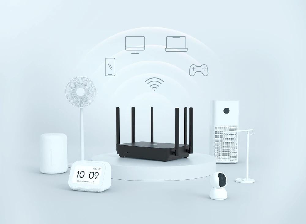 Роутер Wi-Fi Mi Router AX3200 6 розумне керування (DVB4314GL) - фото 9 Роутер Wi-Fi Mi Router AX3200 6 розумне керування (DVB4314GL) - фото 9