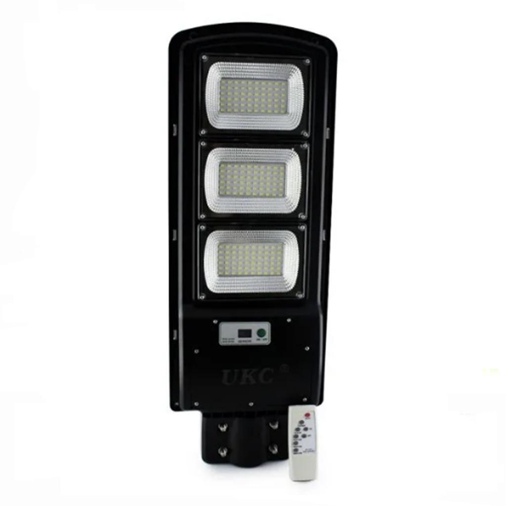 Ліхтар вуличний на стовп UKC Cobra R3 VPP/7780 Solar Street Light 375W Remote (Light-027) - фото 1